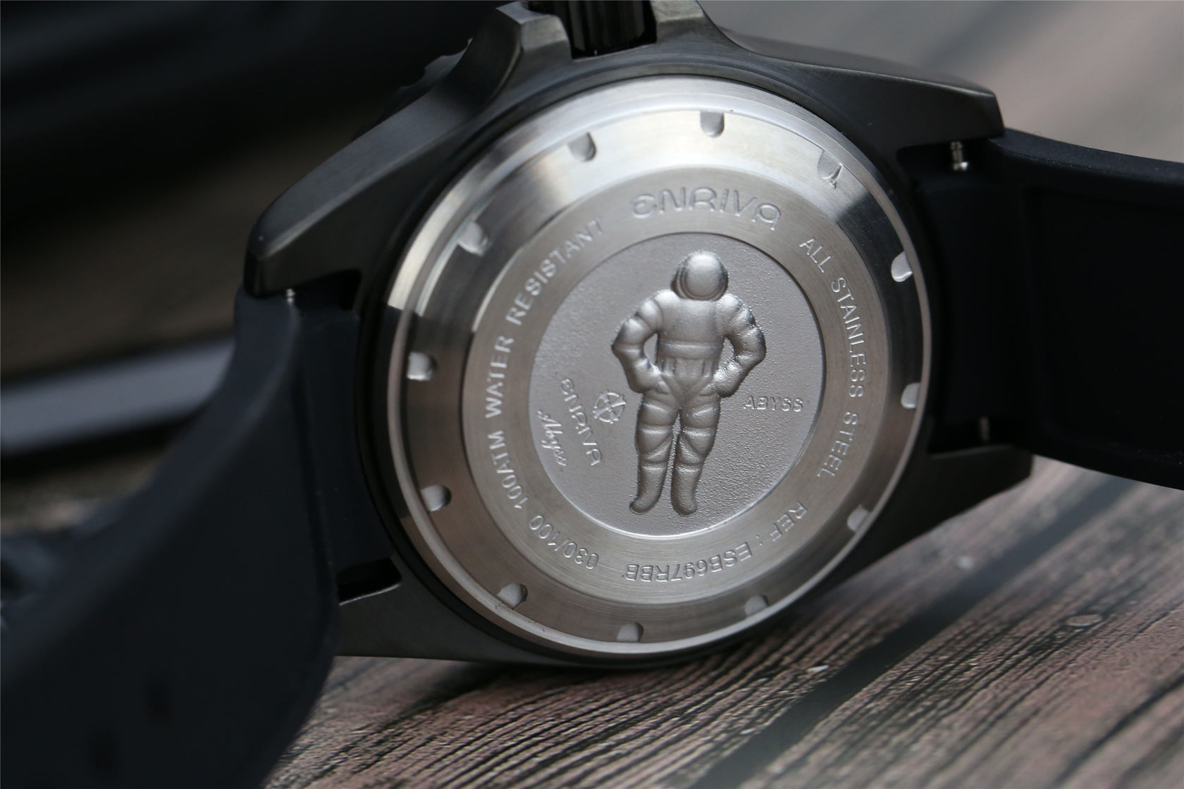 ENRIVA Men's Automatic 1000m Pro Dive Mens Watch Rotating Ceramic Beze